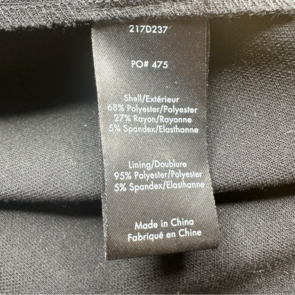 Elizabeth and James Black Mini Dress Size 10 I0354 - Picture 7 of 11